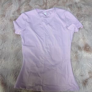 Women's Light Pink Workout T-Shirt